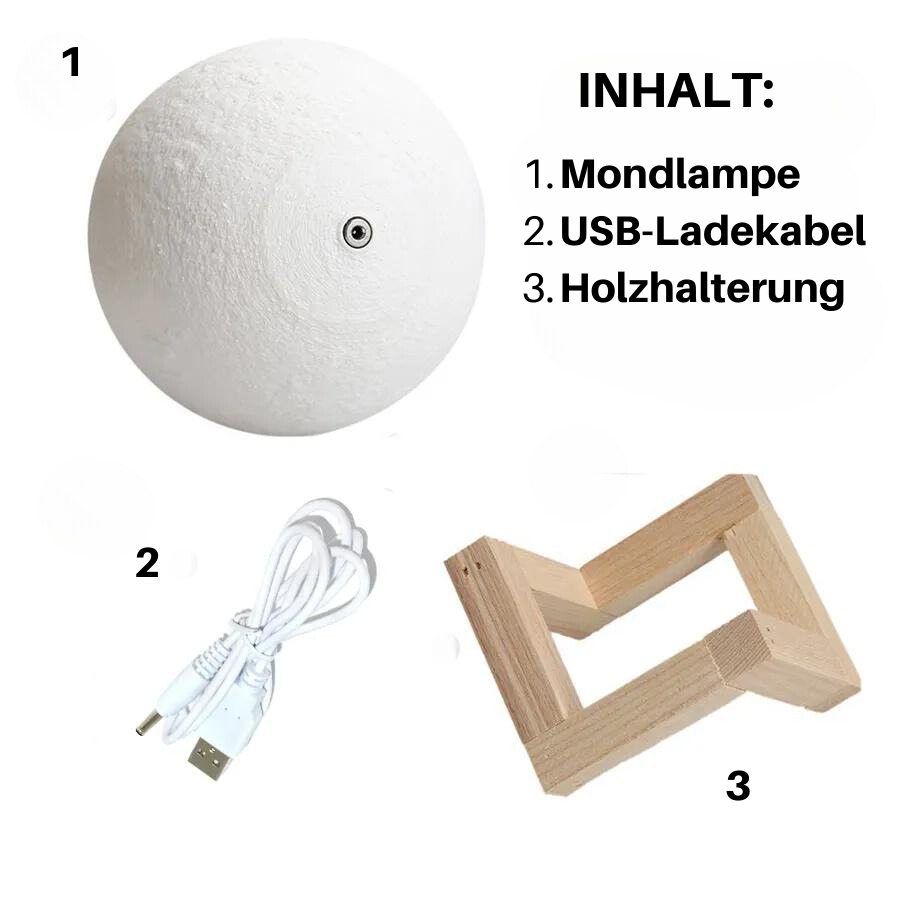 Moonz™ Tischlampe mit Akku